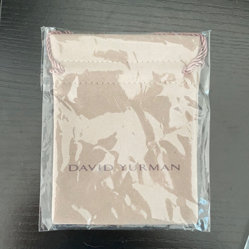 David Yurman Drawstring Bag NWT SEALED